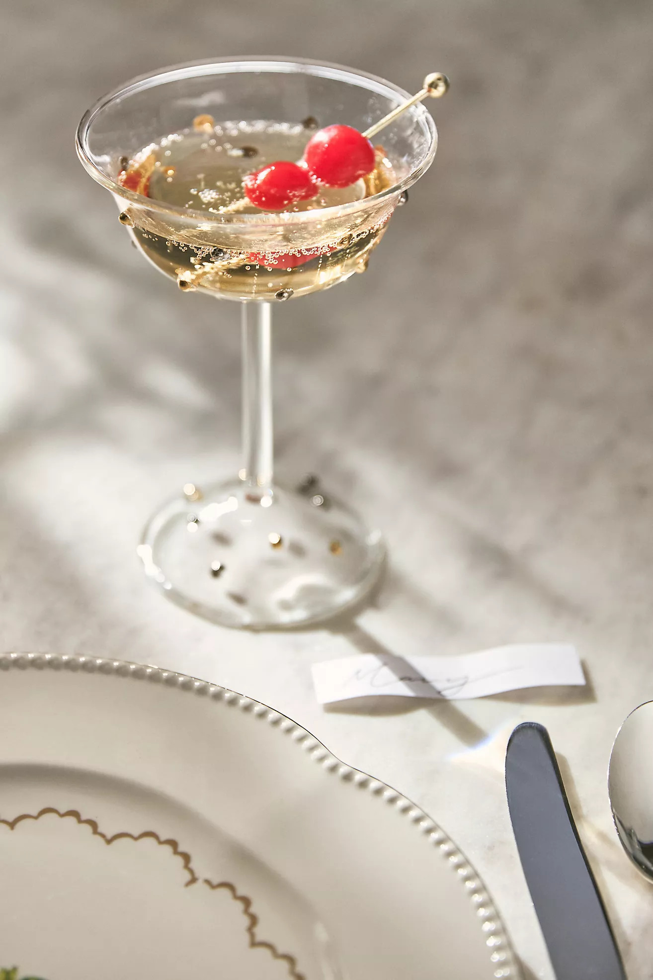 Miranda Coupe Glasses, Set of 4 | Anthropologie (UK)