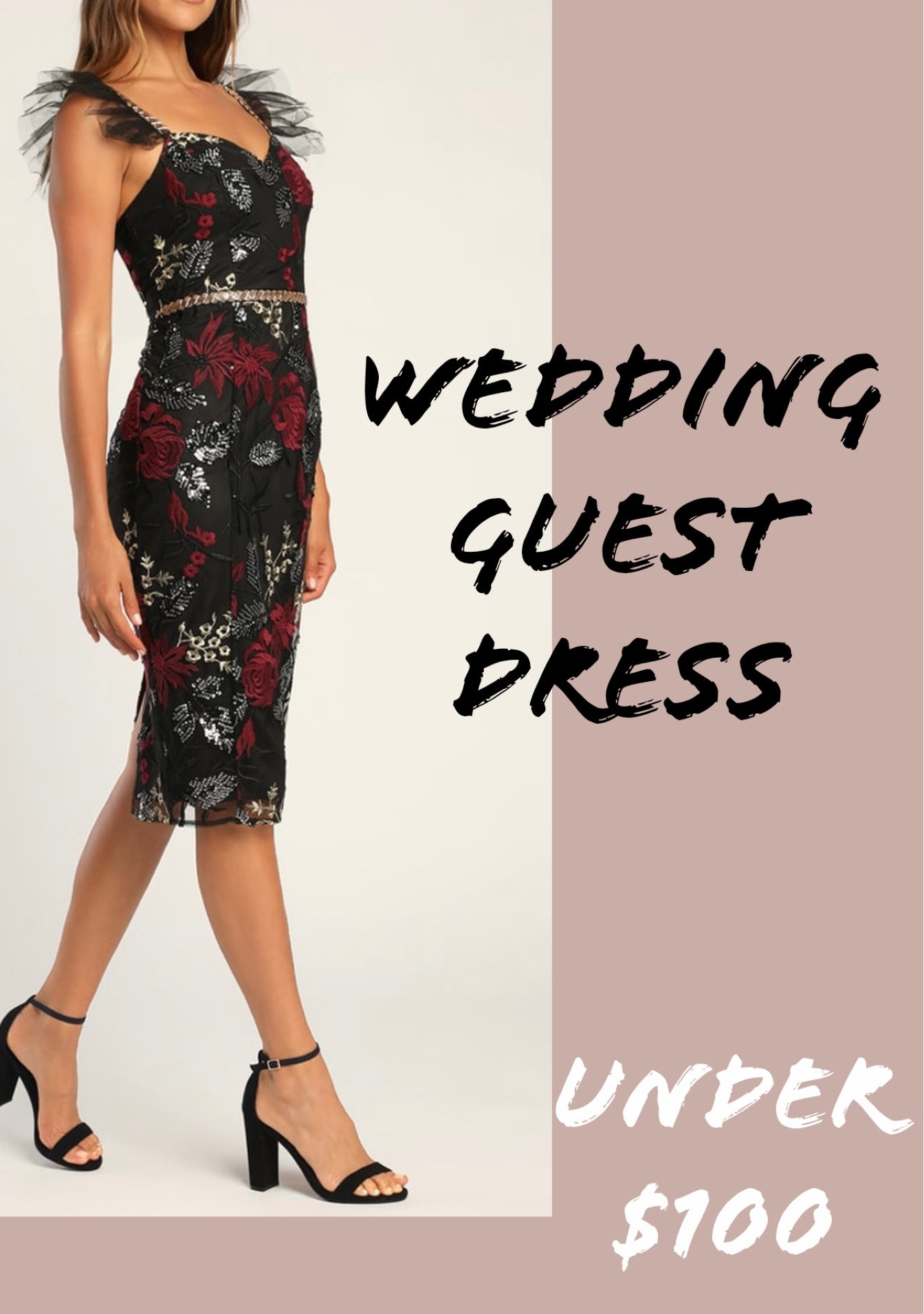 Perfect fall wedding guest dress ! 
#fallwedding #dresses #weddingguest

#LTKunder100 #LTKSale #LTKwedding