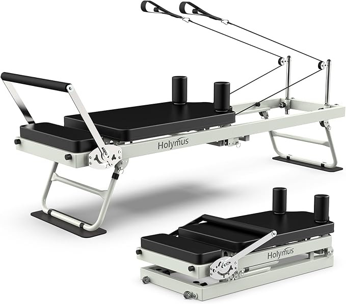 Pro 75" Pilates Reformer Machine, Foldable Pilates Machine Equipment Up to 400LBS, Pilates Equipm... | Amazon (US)
