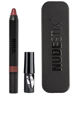 NUDESTIX Intense Matte Lip + Cheek Pencil in Sunkissed Rose. | Revolve Clothing (Global)