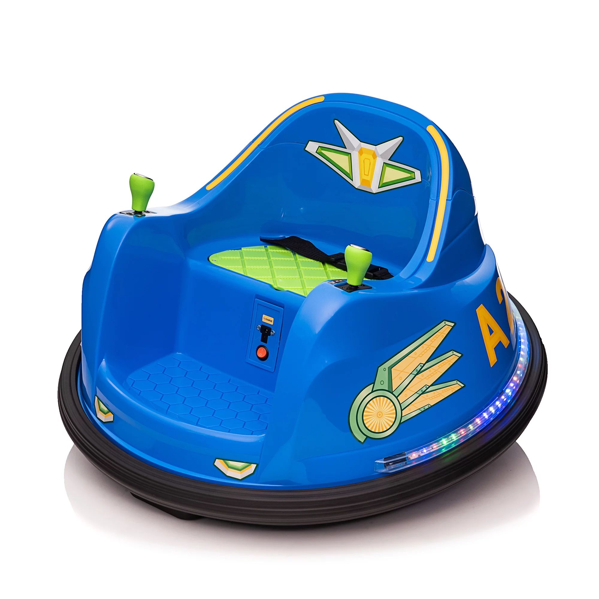 TOBBI 6V Kids Ride on Bumper Car Electric Battery Powered Vehicle Toy, 360 Spin, LED Lights,ASTM-... | Walmart (US)