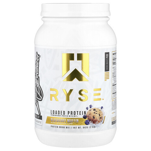 RYSE, Loaded Protein, Blueberry Muffin, 2.1 lb (942 g) | iHerb