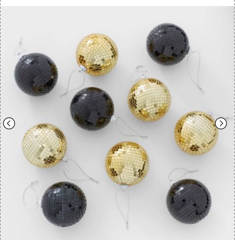 Disco ball ornaments, target Christmas finds, target new arrival, Christmas ornaments, disco ball

#LTKSeasonal #LTKhome #LTKfamily