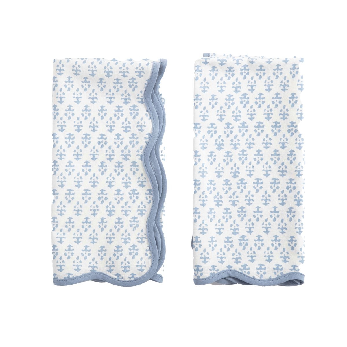 Batik Napkins Blue, Set of 4 | Amanda Lindroth