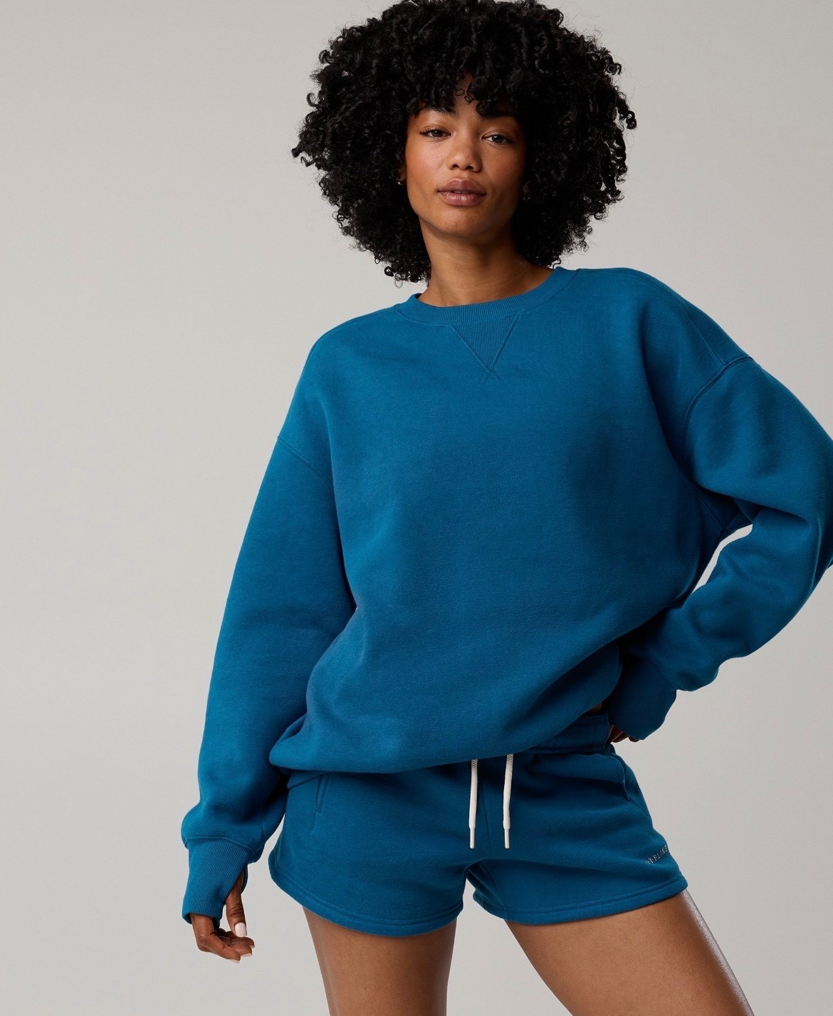 Warm, rich blue for color analysis autumns at Aerie. #trueautumn #deepautumn #ltksalealert #ltkfitness