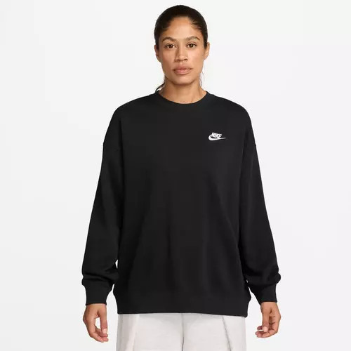 Women's Nike Club Fleece Loose Crewneck Sweatshirt | Scheels Sports