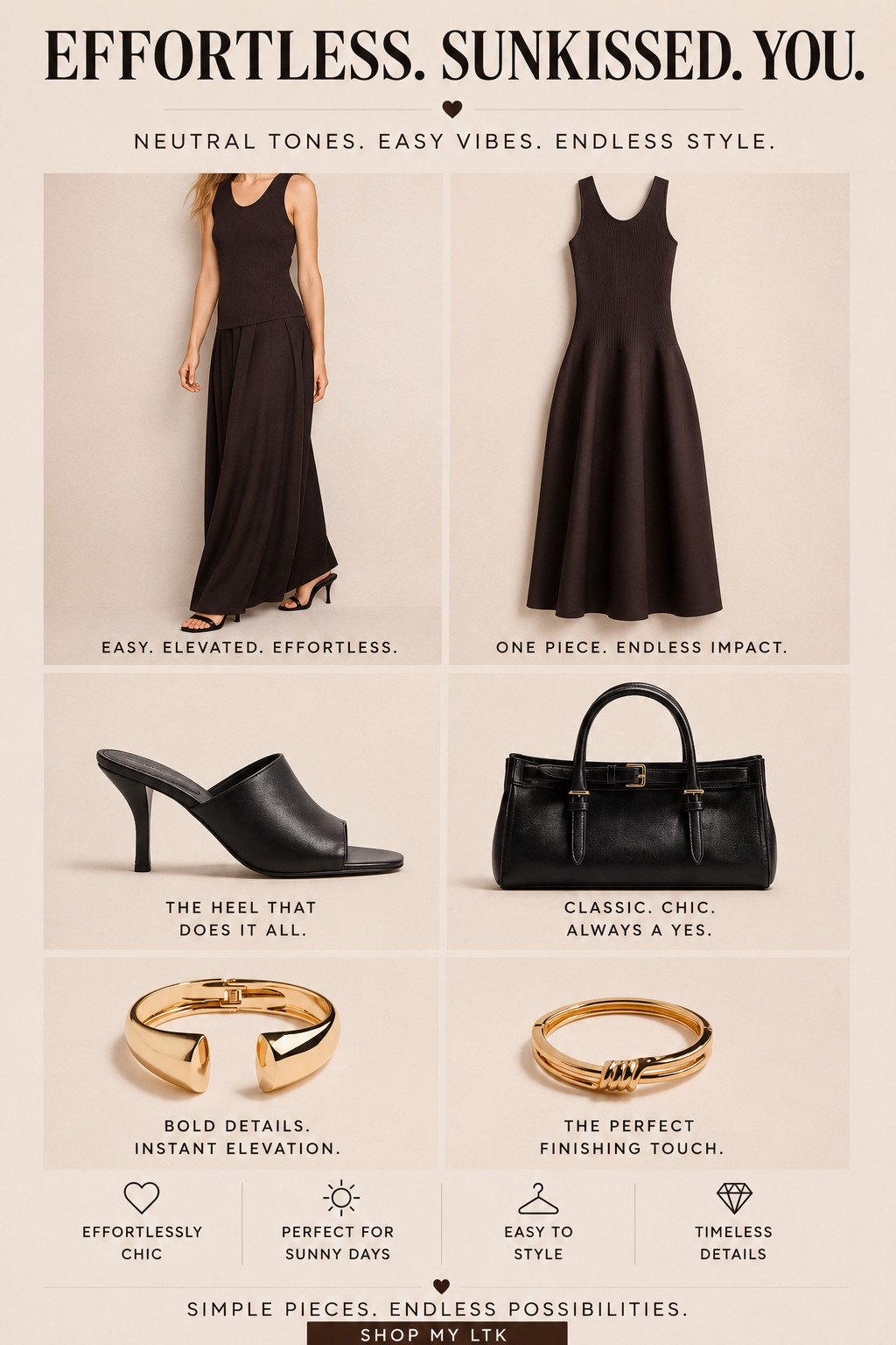 Minimal pieces. Maximum impact. Exactly how I like my outfits.
#LTKStyle #LTKFashion #ChocolateBrown #MaxiDress #GrownWomanStyle #MidSizeStyle #EffortlessStyle 

 #LTKootd #LTKselfcare #LTKSeasonal