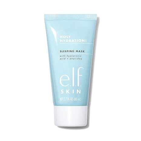 e.l.f. Holy Hydration! Sleep Mask, Ultra-Hydrating Dual-Use Face Mask, Replenishes & Nourishes Dr... | Amazon (US)