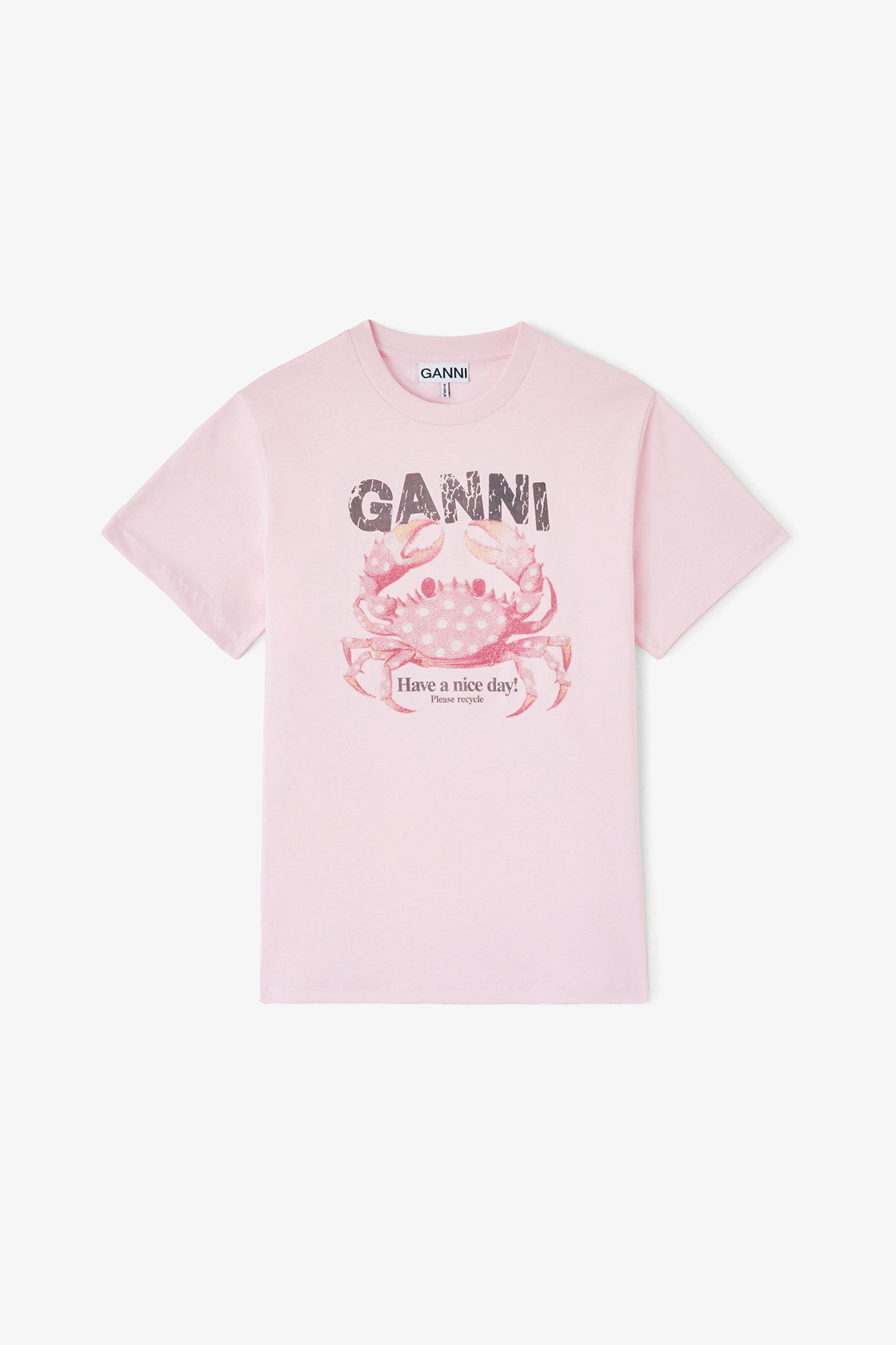 T-shirt with Crab | Ganni