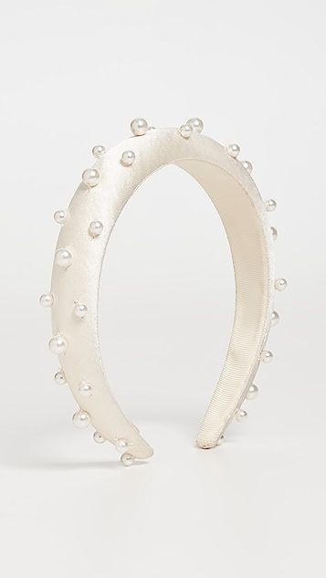 Sascha Headband In Hammered Silk | Shopbop