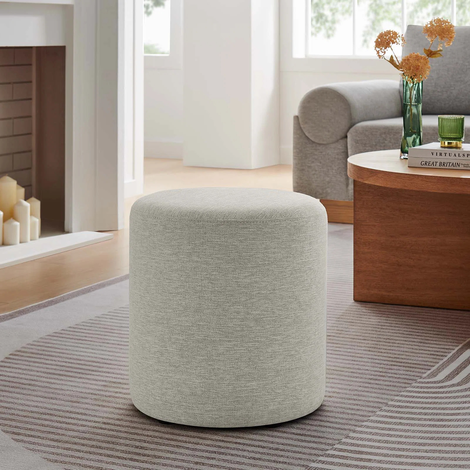 Modway Callum Upholstered Ottoman | Wayfair North America