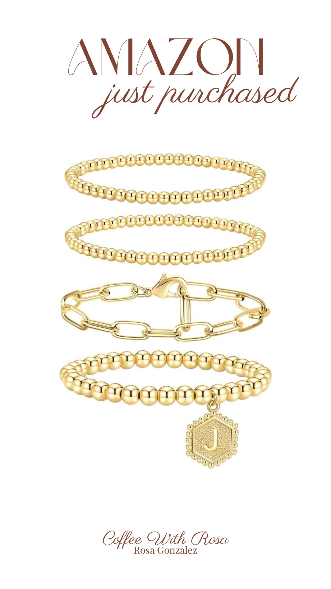 Amazon bracelet stack 

#LTKsalealert #LTKstyletip #LTKfindsunder50