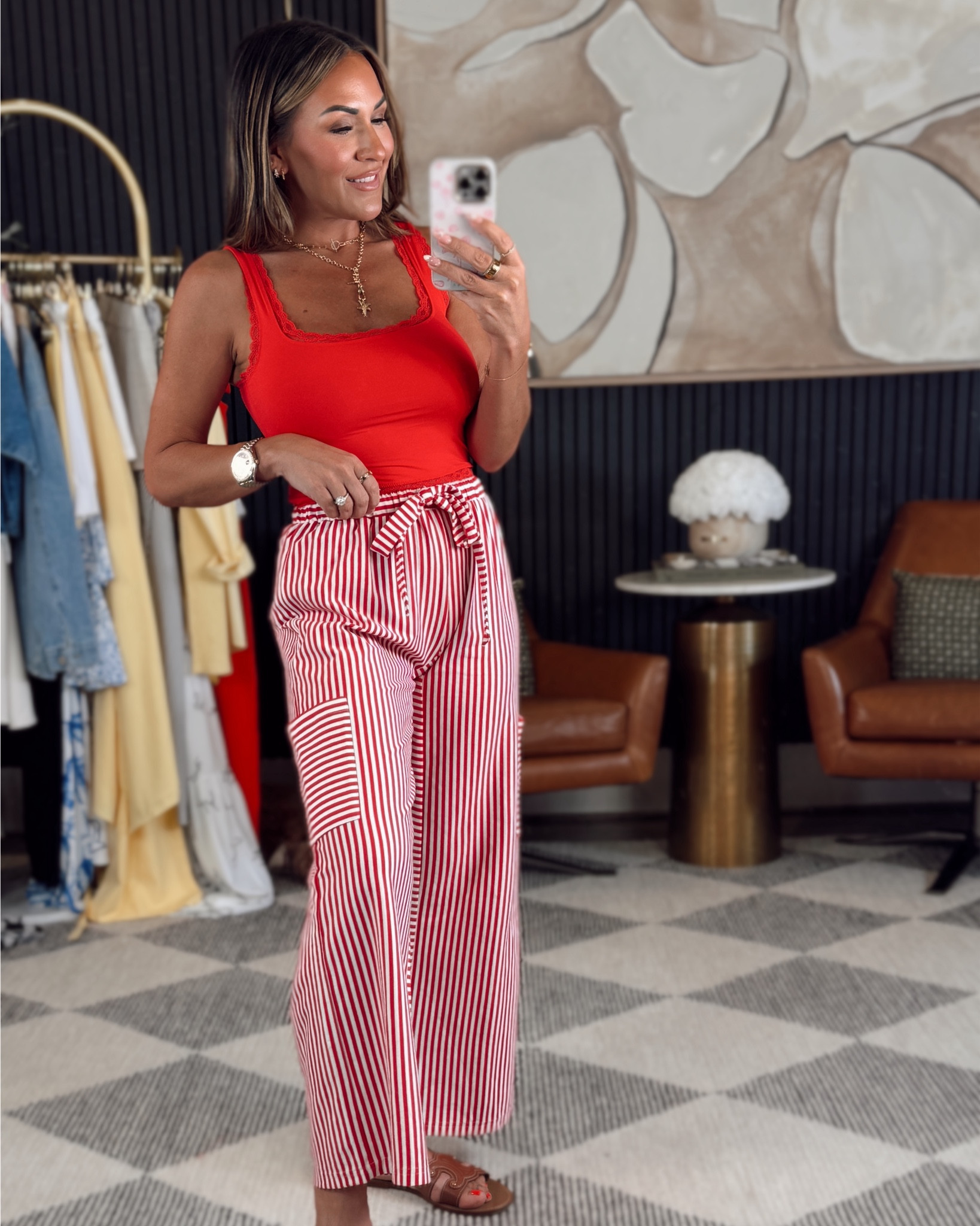 These lace-trim tanks are double-lined, bra-optional, and a summer staple 🔥
Wearing an XS in every tank and small in all the pants—everything’s comfy, cute, and petite-girl approved 👏🏼

Which color combo are you grabbing first?

5’2” | 130 lbs | 34DD | 25” waist

#amazonfashion #affliate #petitefriendly #summerstyle #outfitideas #croptankseason #wardrobestaples #over40style #ootd #grwm #petitestyle #amazonfinds #styleinspo

#LTKOver40 #LTKStyleTip #LTKSaleAlert