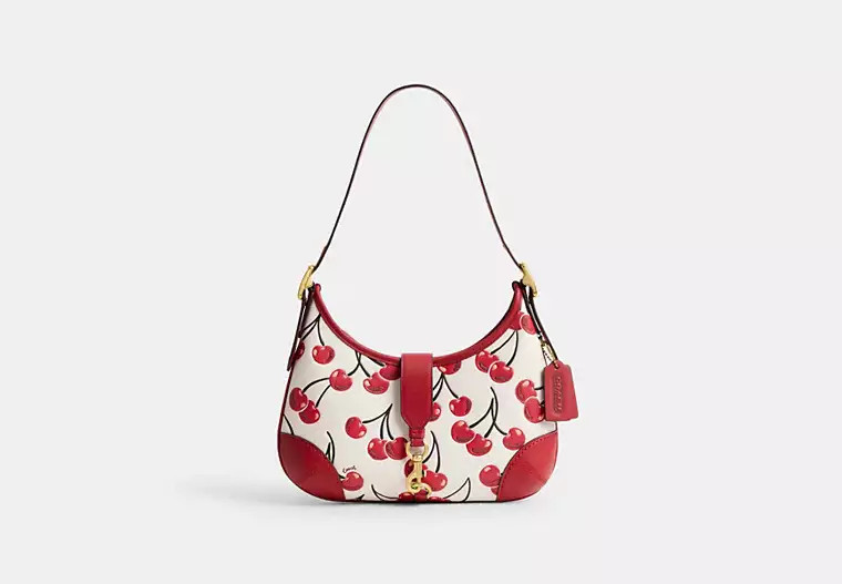 Hamptons Hobo Bag With Cherry Print | Coach (US)