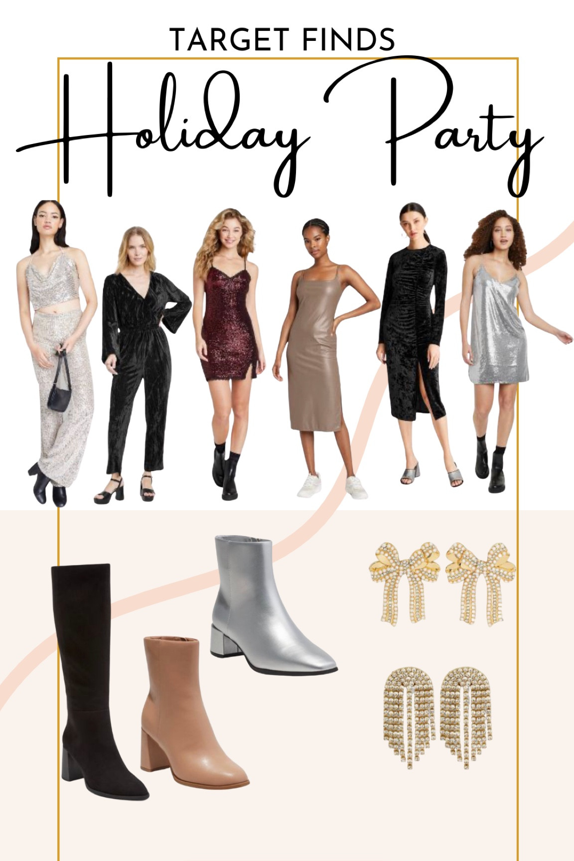 Holiday dresses, boots and statement earrings for your holiday party! 

#LTKHoliday #LTKGiftGuide #LTKstyletip
