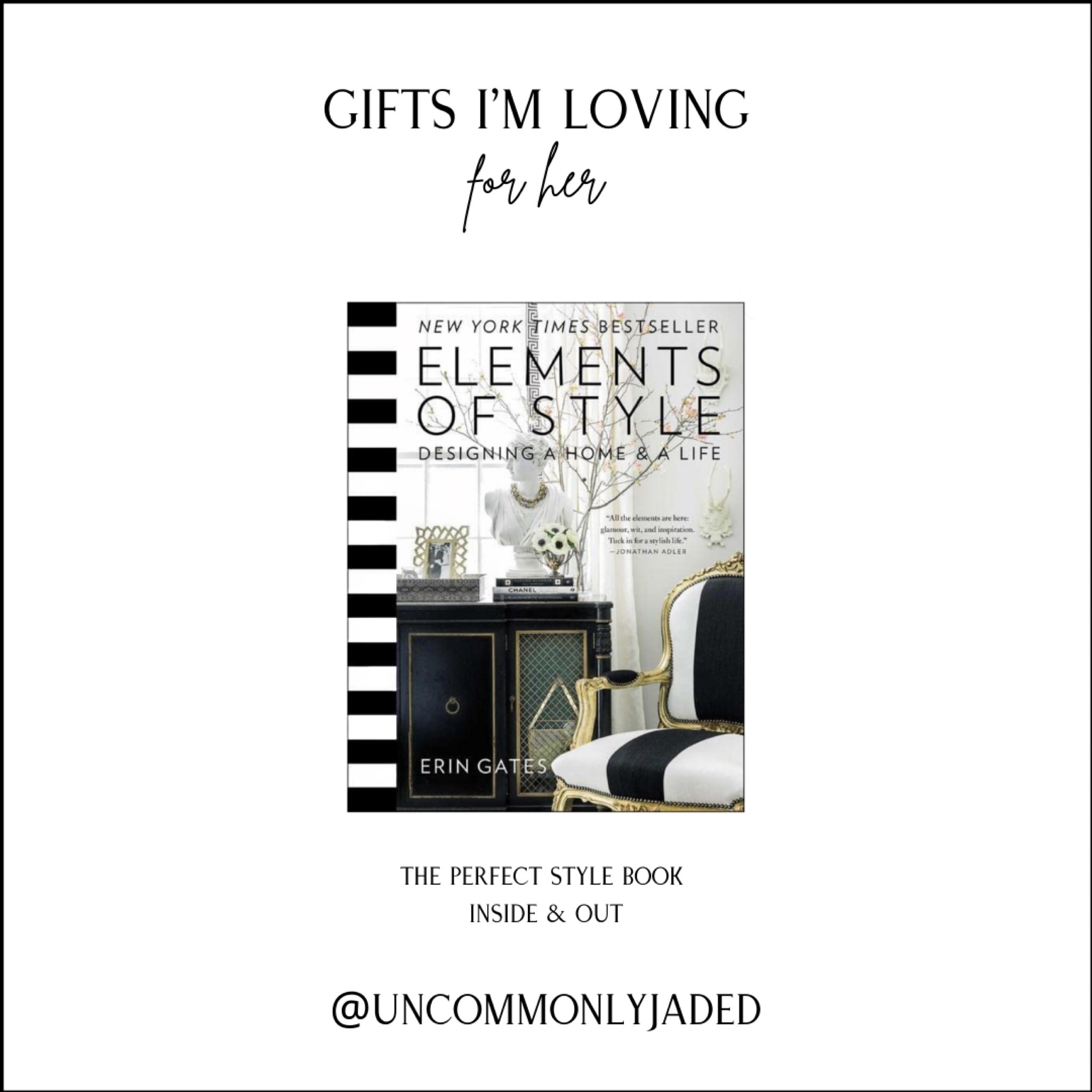 Amazon Canada Home Gifts I’m Loving for Her (recent gift for my bday 🤌🏻)

+ elements of style
+ the perfect coffee table book

#LTKhome #LTKGiftGuide #LTKunder50