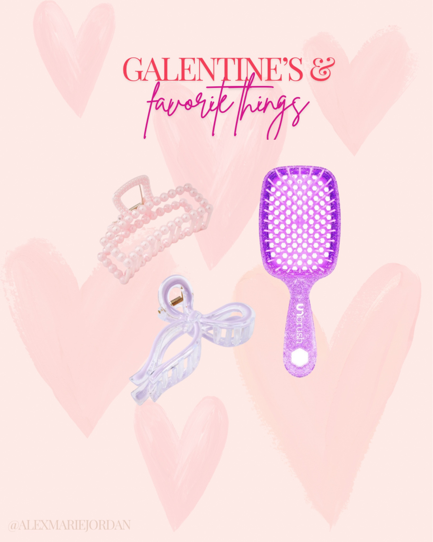The most fun and colorful hair accessories, detangle brush and hair clips 😍 perfect gifts for galentines day or a favorite things party 

#LTKGiftGuide #LTKSeasonal #LTKParties