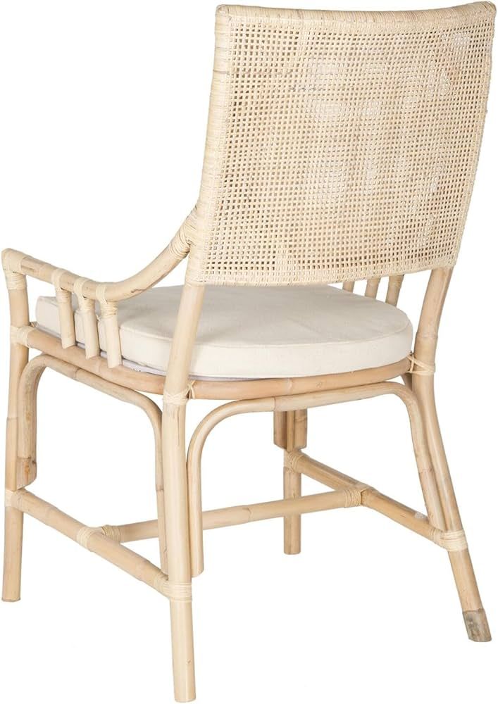 Safavieh Home Collection Donatella Wash Chair, Natural White | Amazon (US)