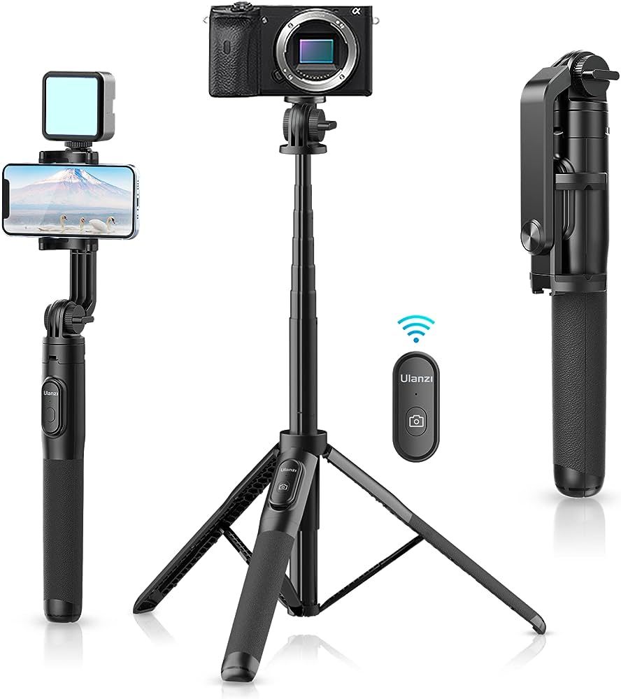 ULANZI SK-03 Selfie Stick Tripod, 64" Professional Stable Phone Tripod Stand for Smartphone/Camer... | Amazon (US)