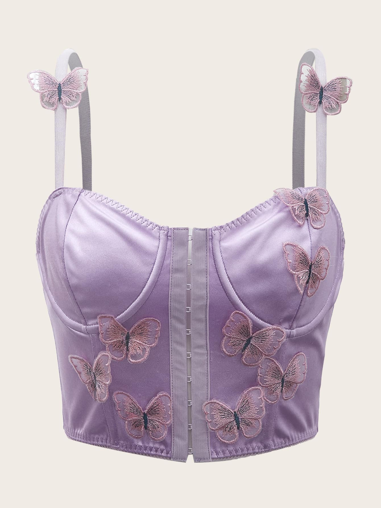 Butterfly Patched Cami Top | SHEIN