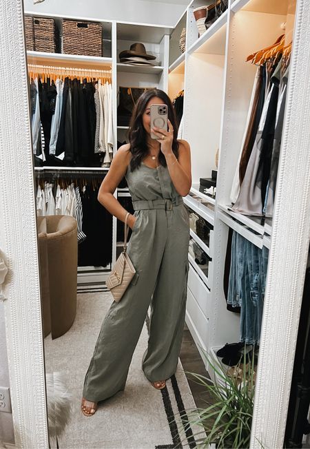 Jumpsuit is light and flowy perfect for warm weather ☀️ comes in petite and tall lengths 

#LTKstyletip #LTKover40 #LTKsalealert