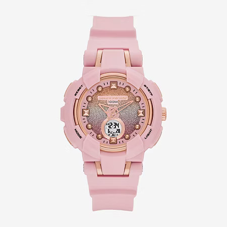 Skechers Womens Pink Strap Watch Sr2153, One Size, Pink | JCPenney