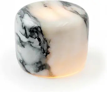 Marble Lamp Night Light Touch Bedside Table Lamp for Bedroom,Type-C Rechargeable Small Desk Bedsi... | Amazon (US)