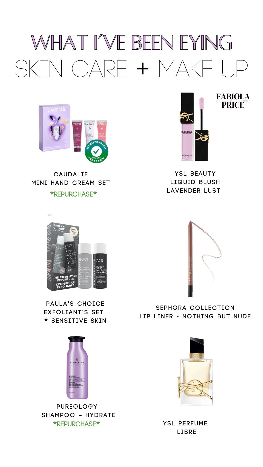 What I've been eyeing and what i'm purchasing and repurchasing for the Sephora Sale this year. 

 #LTKcanada #LTKbeauty #LTKsale