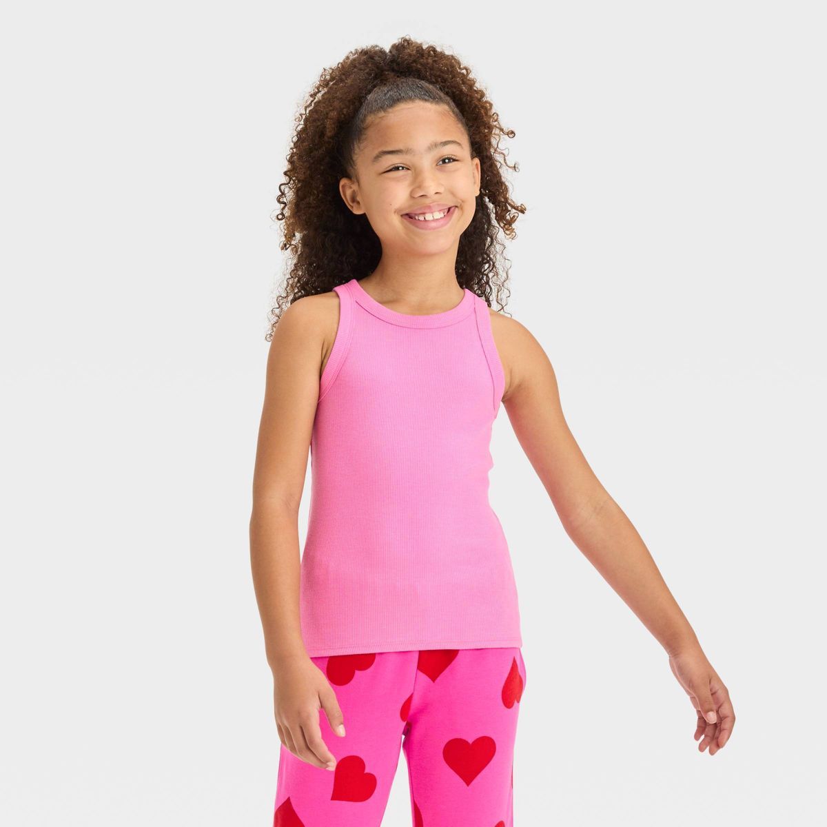 Girls' Ribbed Tank Top - Cat & Jack™ | Target