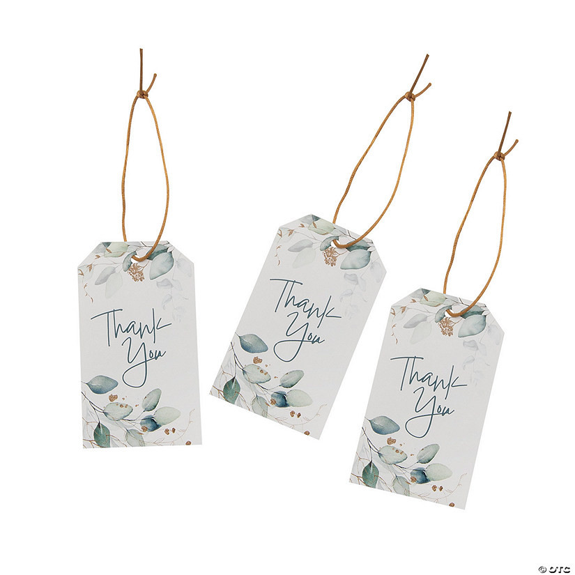 Eucalyptus Favor Tags - 24 Pc. | Oriental Trading Company