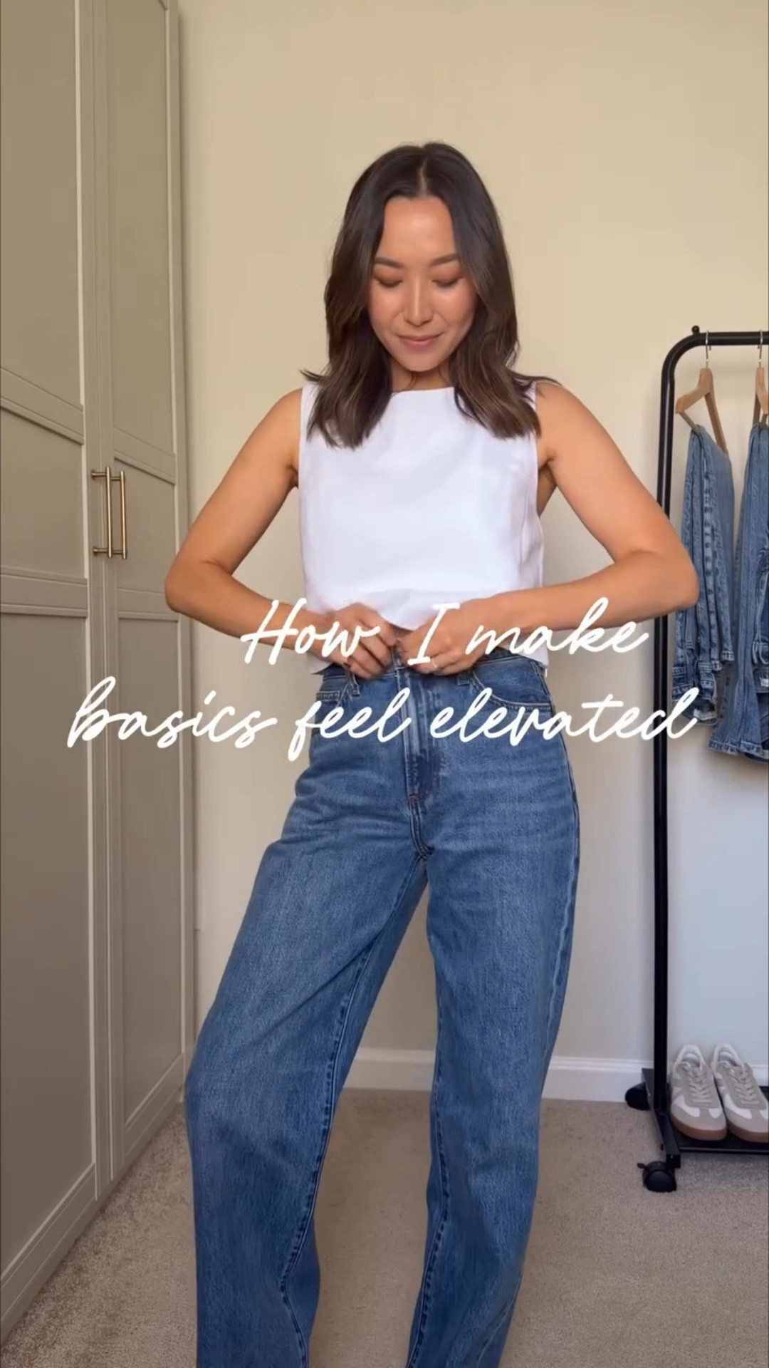 Tank + jeans + strappy sandals = the perfect casual chic outfit combo 🤍 comment shop for all details 💌 https://liketk.it/6d5vC

Casual chic outfit, Mom outfit, style over 30, simple outfit, spring summer outfit, Aritzia