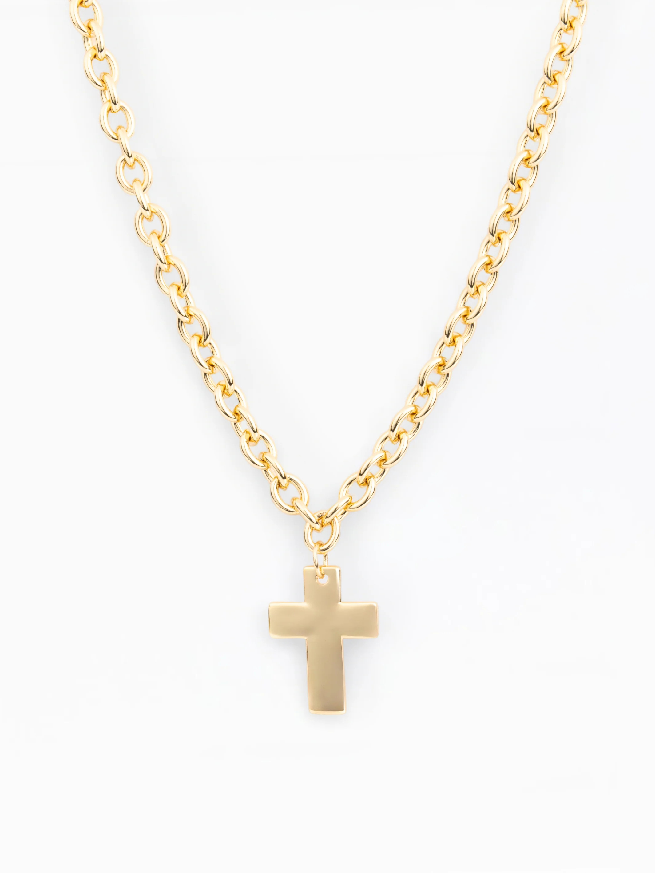 Fiona Cross Pendant Necklace | Michelle McDowell