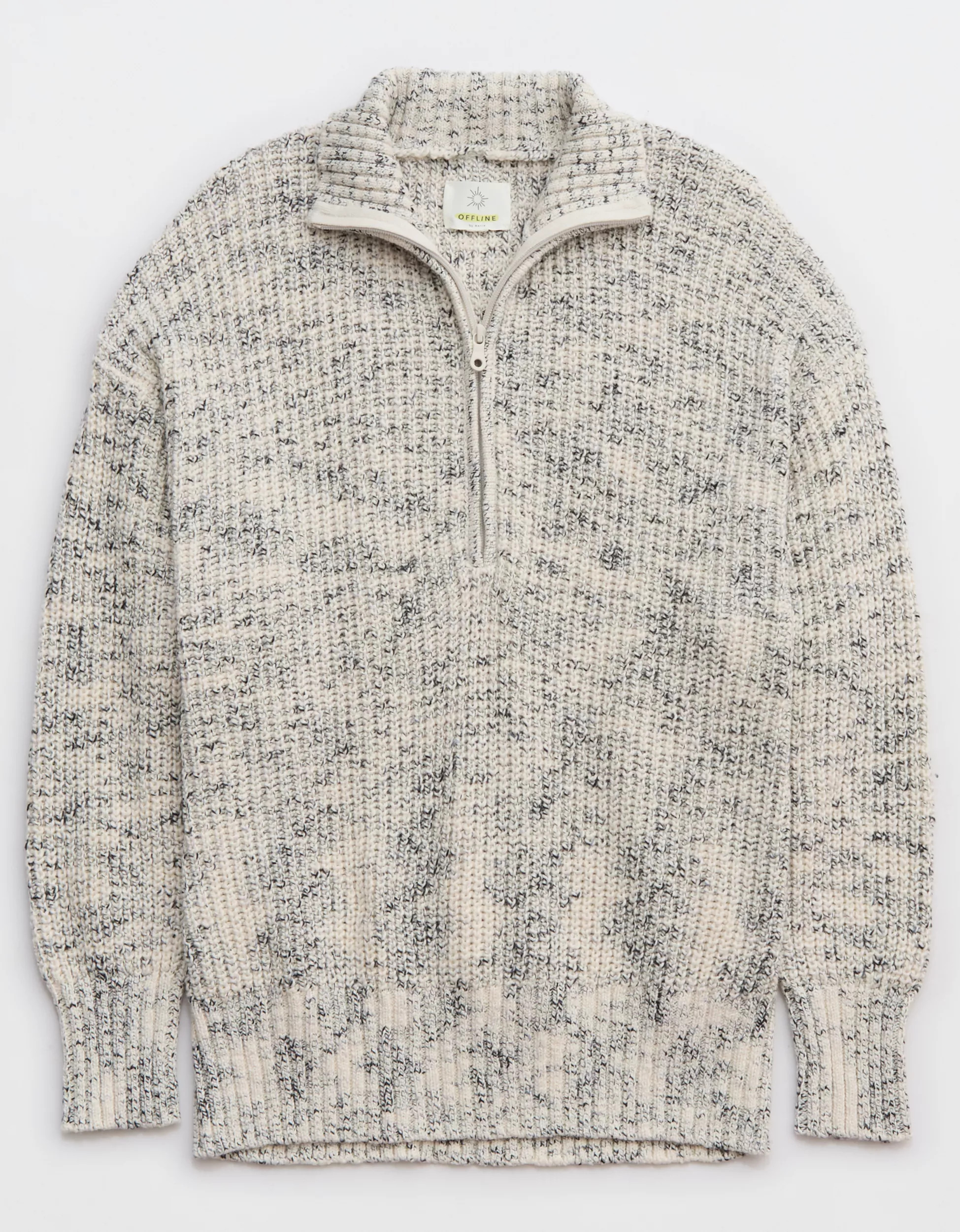 OFFLINE By Aerie Chillside Quarter Zip Sweater | Aerie