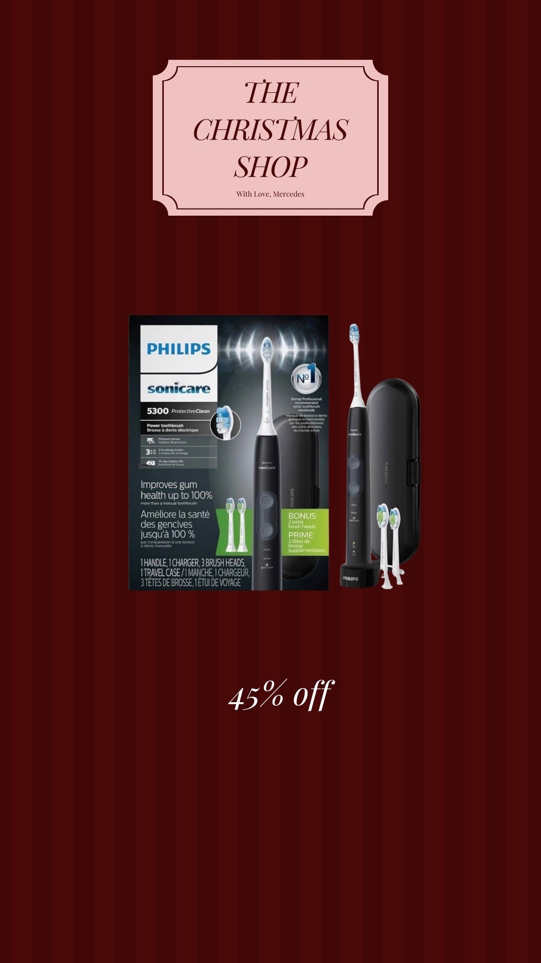 I will never stop raving about my toothbrush 😂 now’s the time to grab it!

#LTKCyberWeek #LTKSaleAlert #LTKBeauty