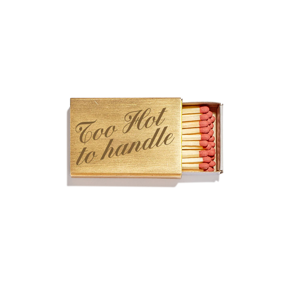 Personalised Engraved Brass Match Box | Homeware Gifts | Not Another Bill | Not Another Bill