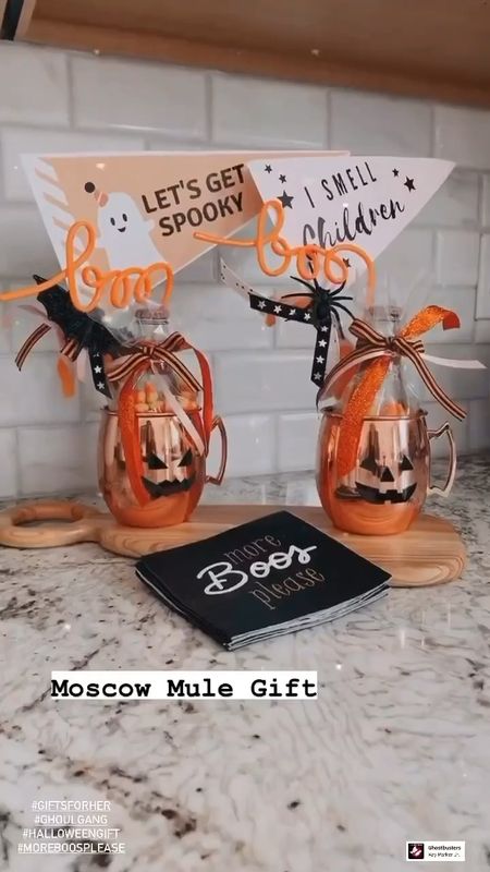 Our favorite Moscow Ghoul Idea for all the Ghouls you want to treat.  This is our fav for teachers!! 

#LTKSeasonal #LTKparties #LTKHalloween