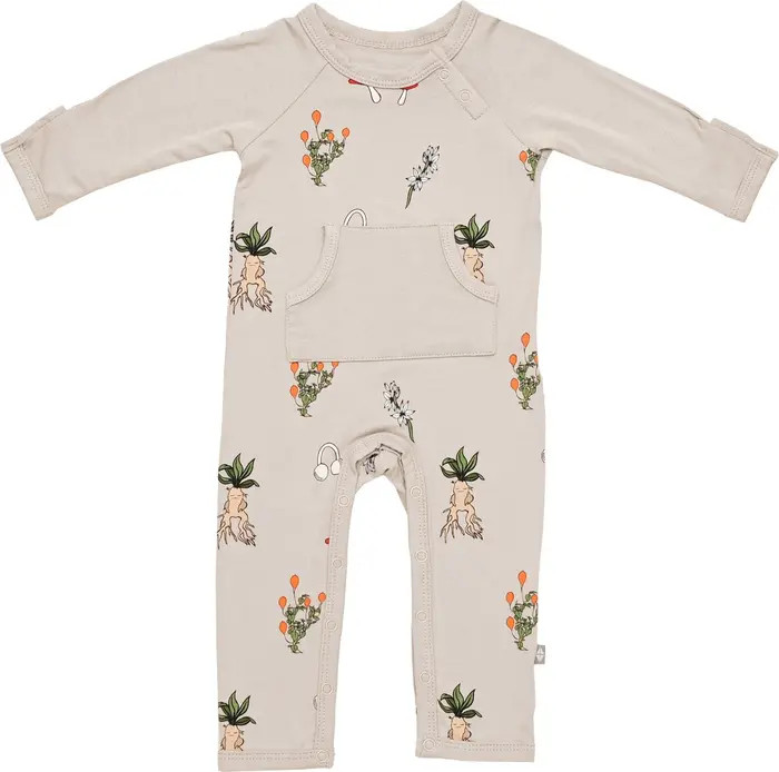 Kyte BABY Kids' Herbology Longall Romper | Nordstromrack | Nordstrom Rack