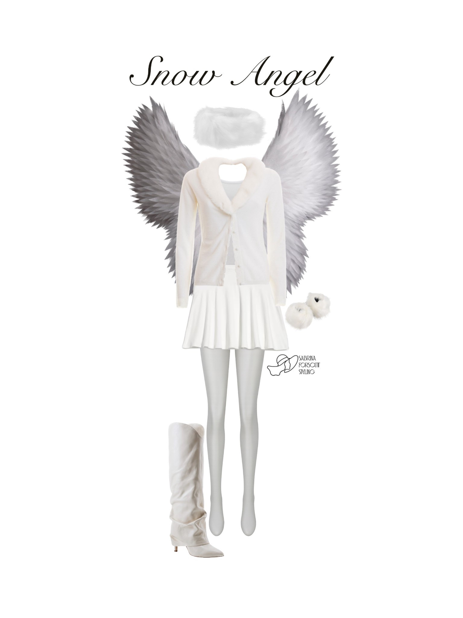 Day 17/31 Halloween Costume Ideas: Snow Angel. A fashion forward and warm twist on a classic Halloween costume! 

#LTKHalloween #LTKStyleTip #LTKMidsize