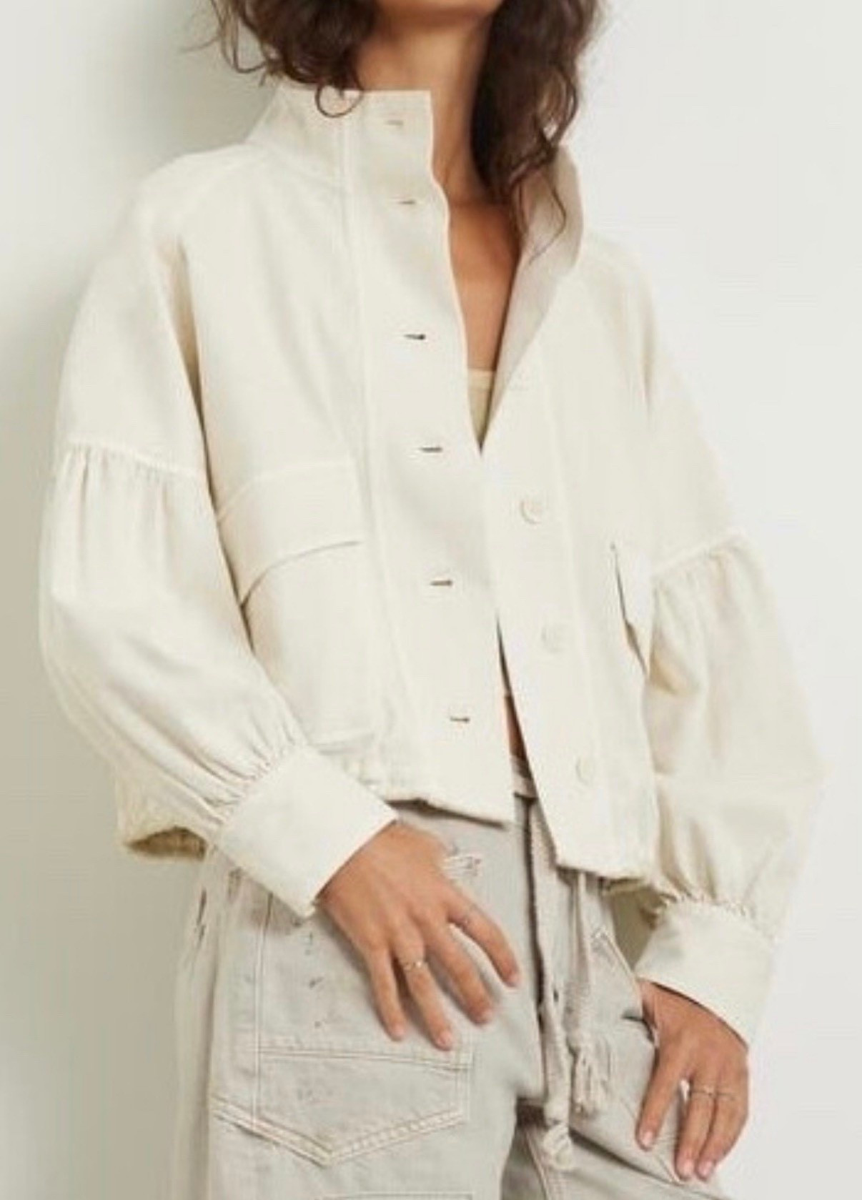 White jacket 
Green jacket
Spring jacket

#LTKSeasonal