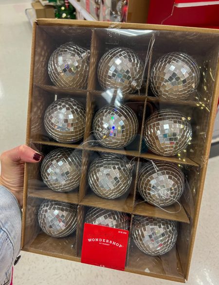 Disco ball ornaments  

#LTKHoliday #LTKSeasonal #LTKHolidaySale