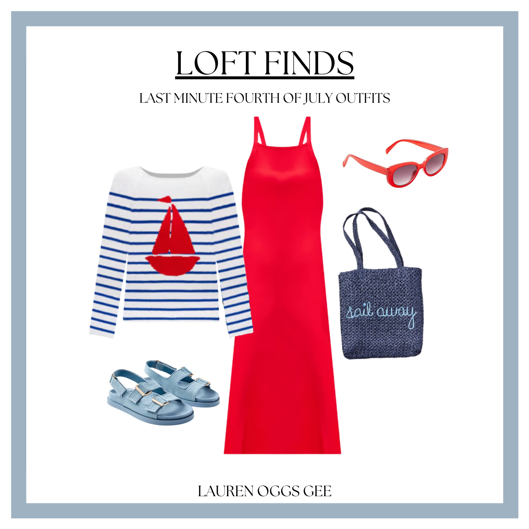 Need some last-minute Fourth of July outfit inspiration? Look no further! 🎆🇺🇸 

I’ve curated three stylish and elevated looks from Loft that are perfect for celebrating in red, white, and blue. Each outfit is an easy go-to option, ensuring you look chic and festive with minimal effort. From classic stripes to playful stars, these ensembles are all about effortless style. 

Swipe through for your perfect holiday look and get ready to celebrate in style! Plus you can choose at store pickup while shopping online to get your order sooner!✨

#LTKSeasonal #LTKSummerSales #LTKSaleAlert