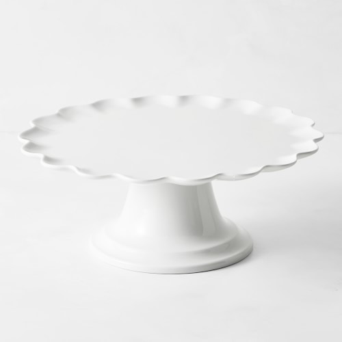 Pillivuyt Scalloped Cake Stand | Williams-Sonoma