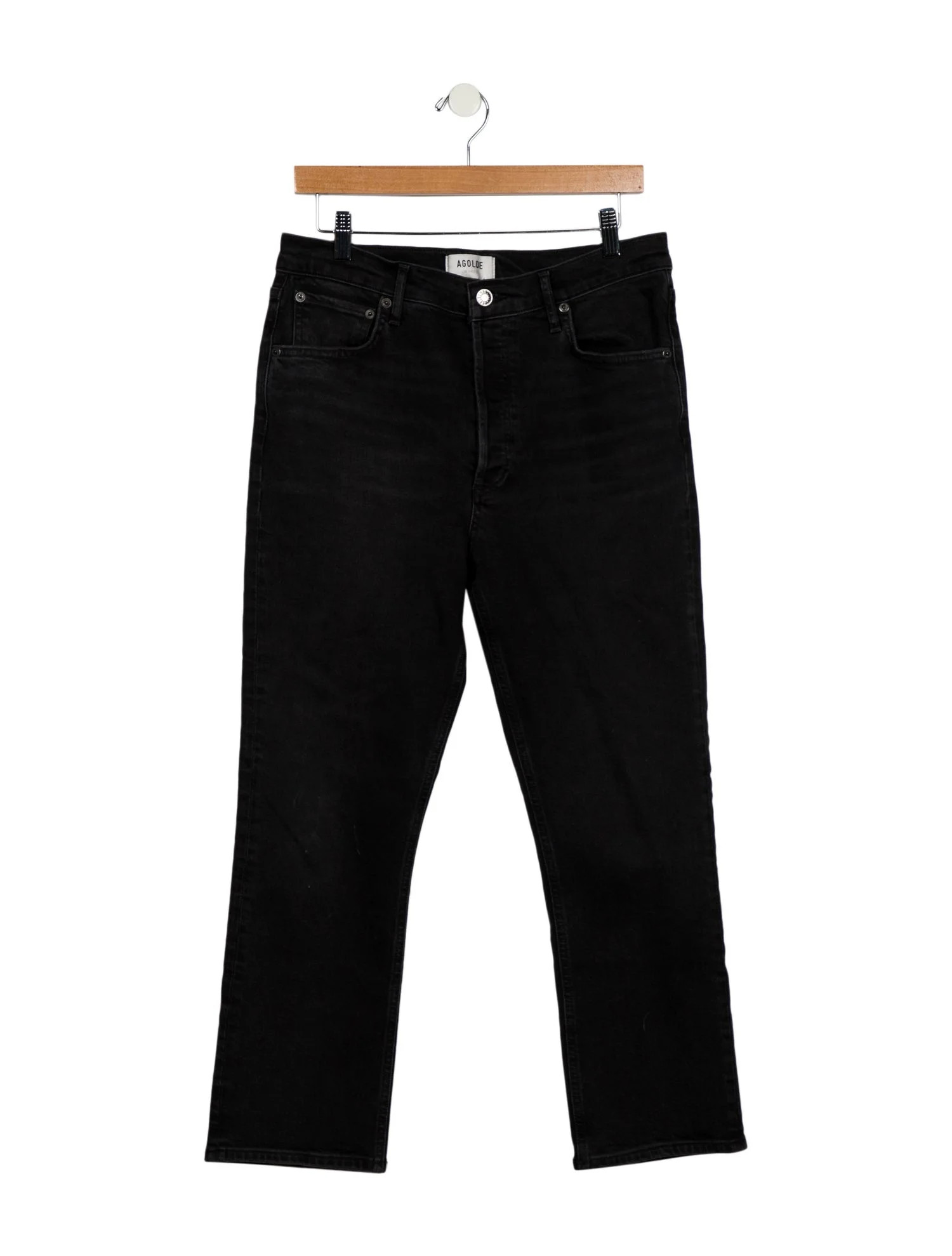 High-Rise Straight Leg Jeans | The RealReal