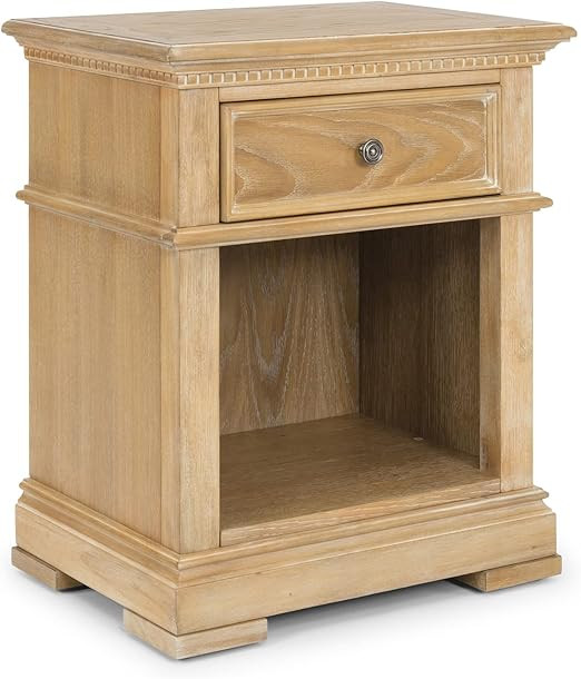 Homestyles Manor House Nightstand, Brown | Amazon (US)