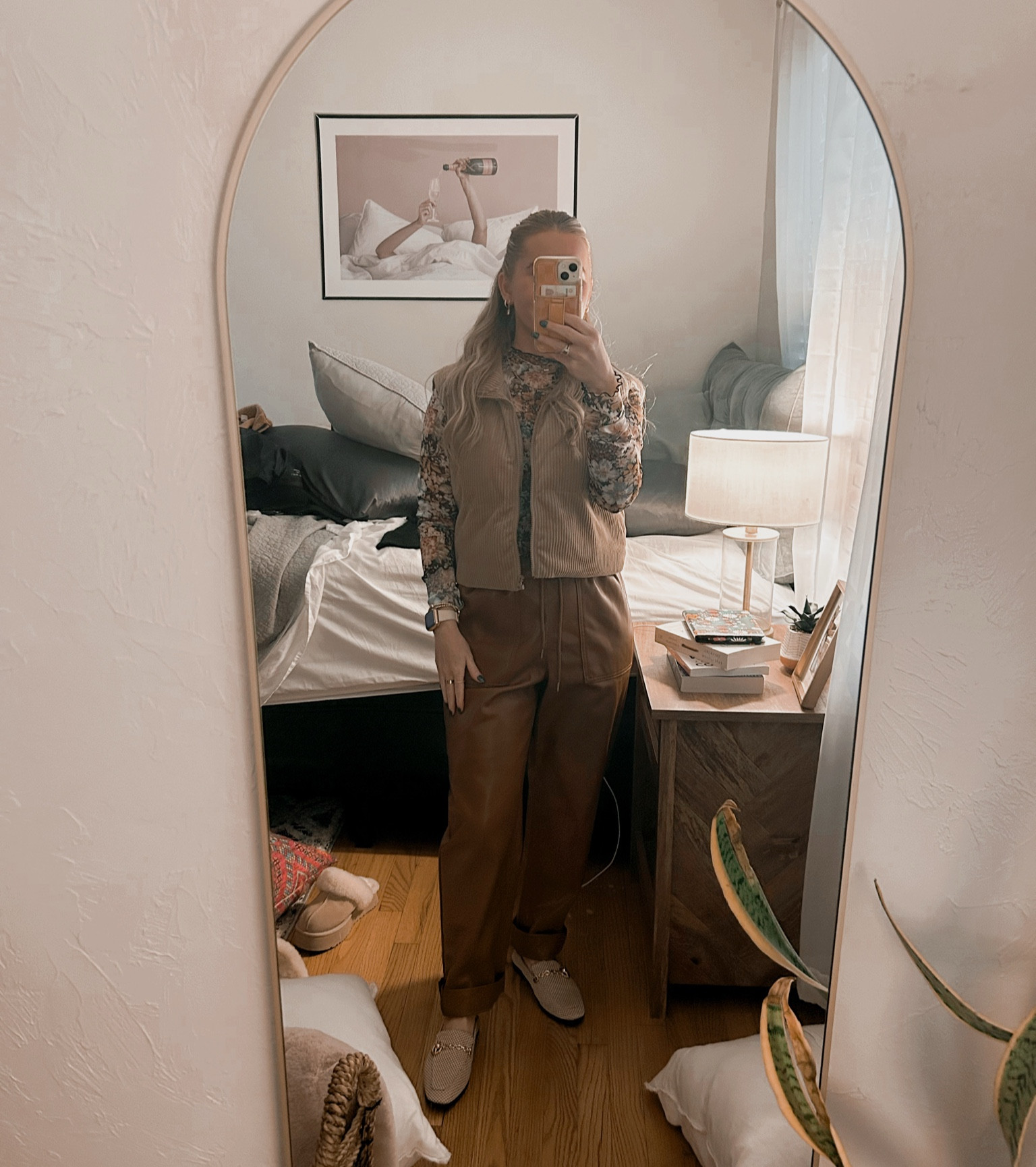 Leather pants are a vibe 

#LTKSeasonal #LTKWorkwear #LTKShoeCrush