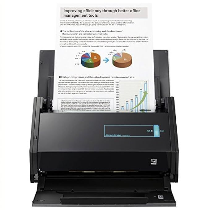 Fujitsu ScanSnap iX500 Color Duplex Desk Scanner for Mac and PC (PA03656-B305) | Amazon (US)