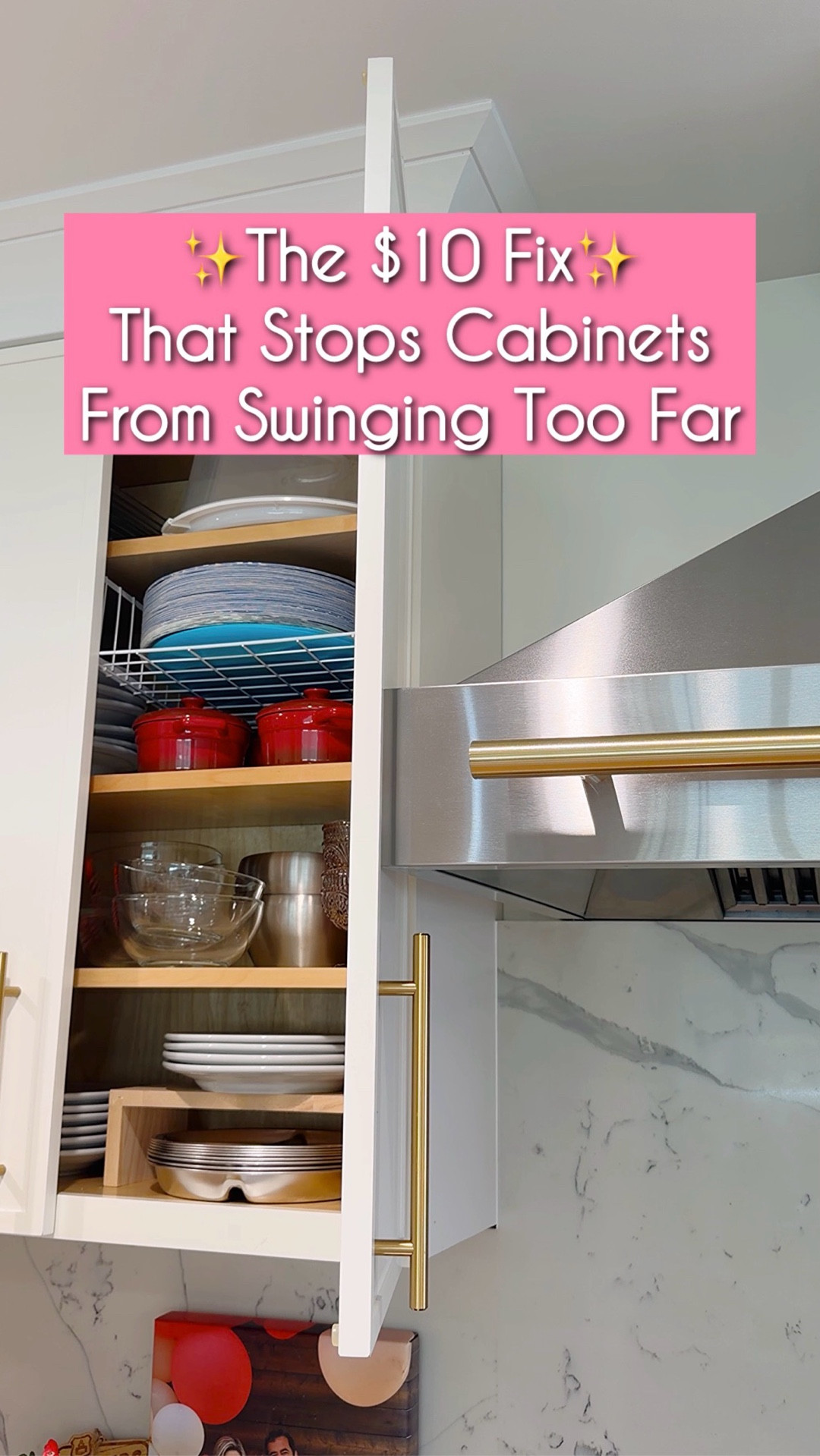 Under‑$10 cabinet stopper that keeps doors from opening too wide or slamming into walls and appliances. Quick install and a huge difference.
#amazonfinds #homehacks #kitchenfix #cabinetupgrade #under10finds

#LTKSaleAlert #LTKHome #LTKOver40