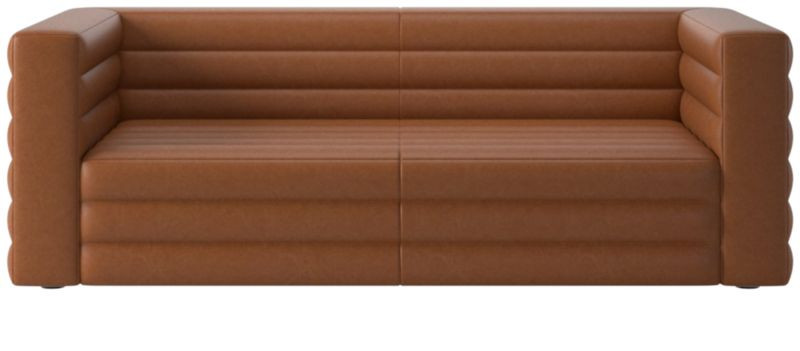 Strato 80" Leather Sofa + Reviews | CB2 | CB2