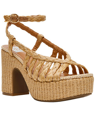 Women's Micksy Two-Piece Strappy Platform Sandals | Macy's