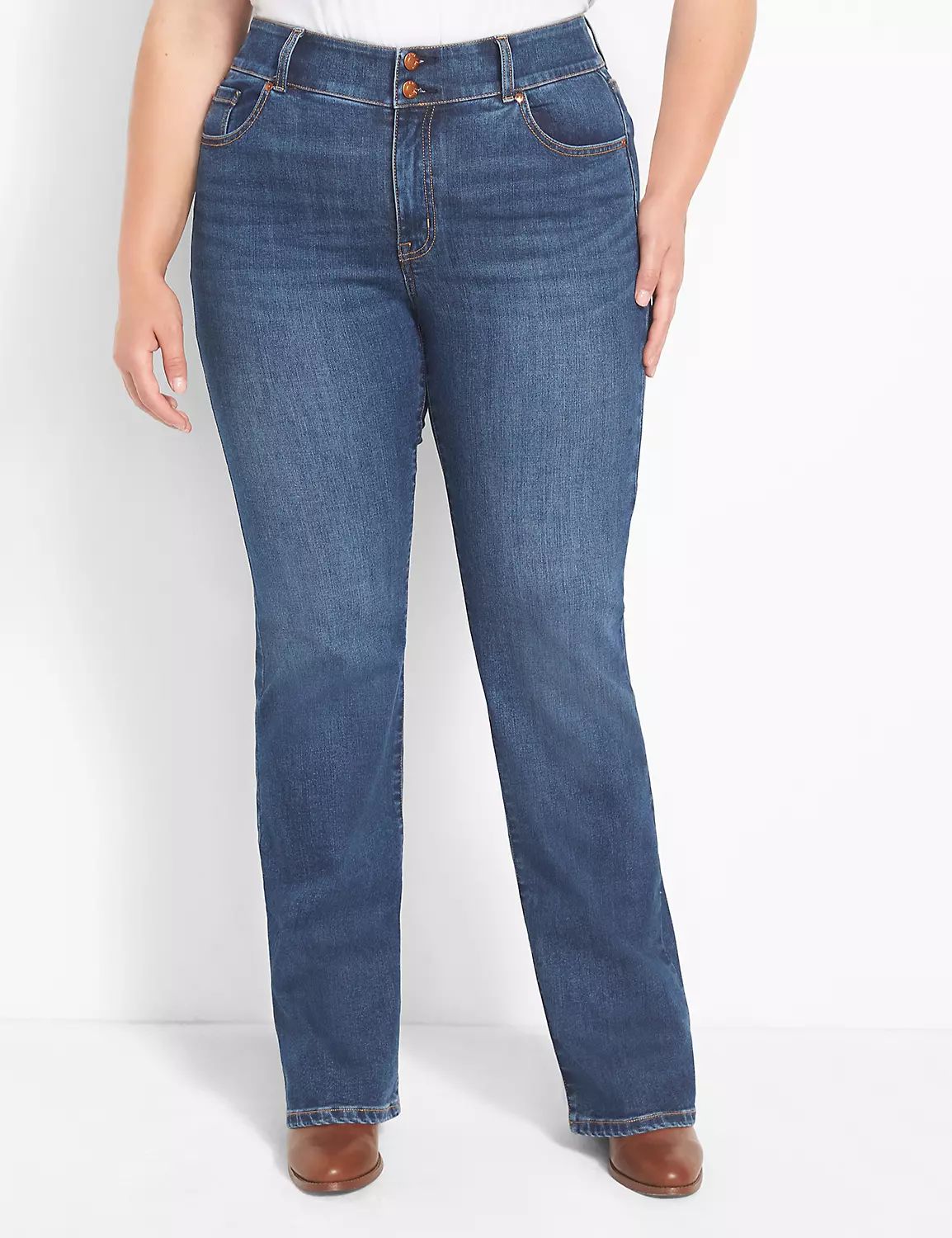 Tighter Tummy High-Rise Boot Jean | LaneBryant | Lane Bryant (US)